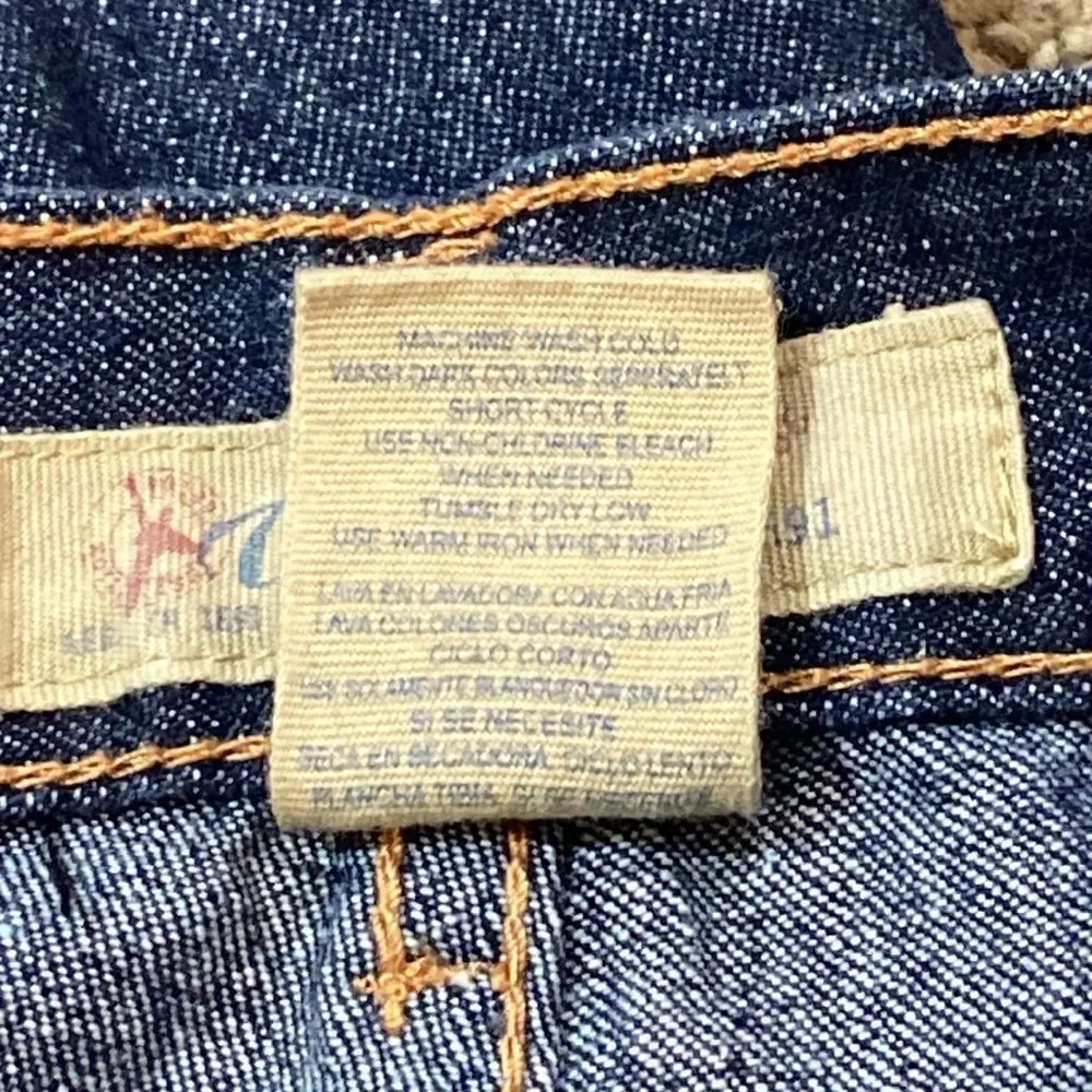 Vintage Genes 1891 💯 Cotton Tapered Indigo Blue Denim Jeans Men’s Size W28/L30